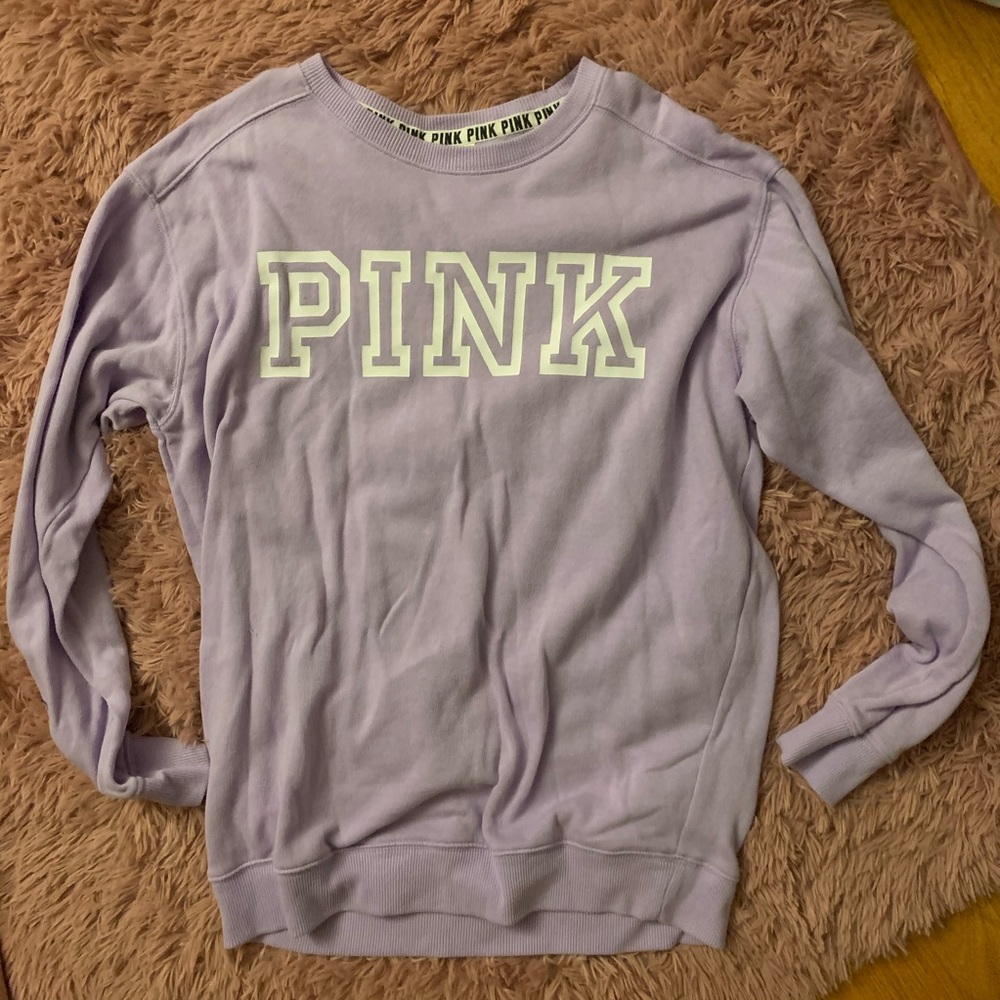 Purple PINK sweatshirt